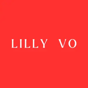 Luxury clothing brand logo lilly vo